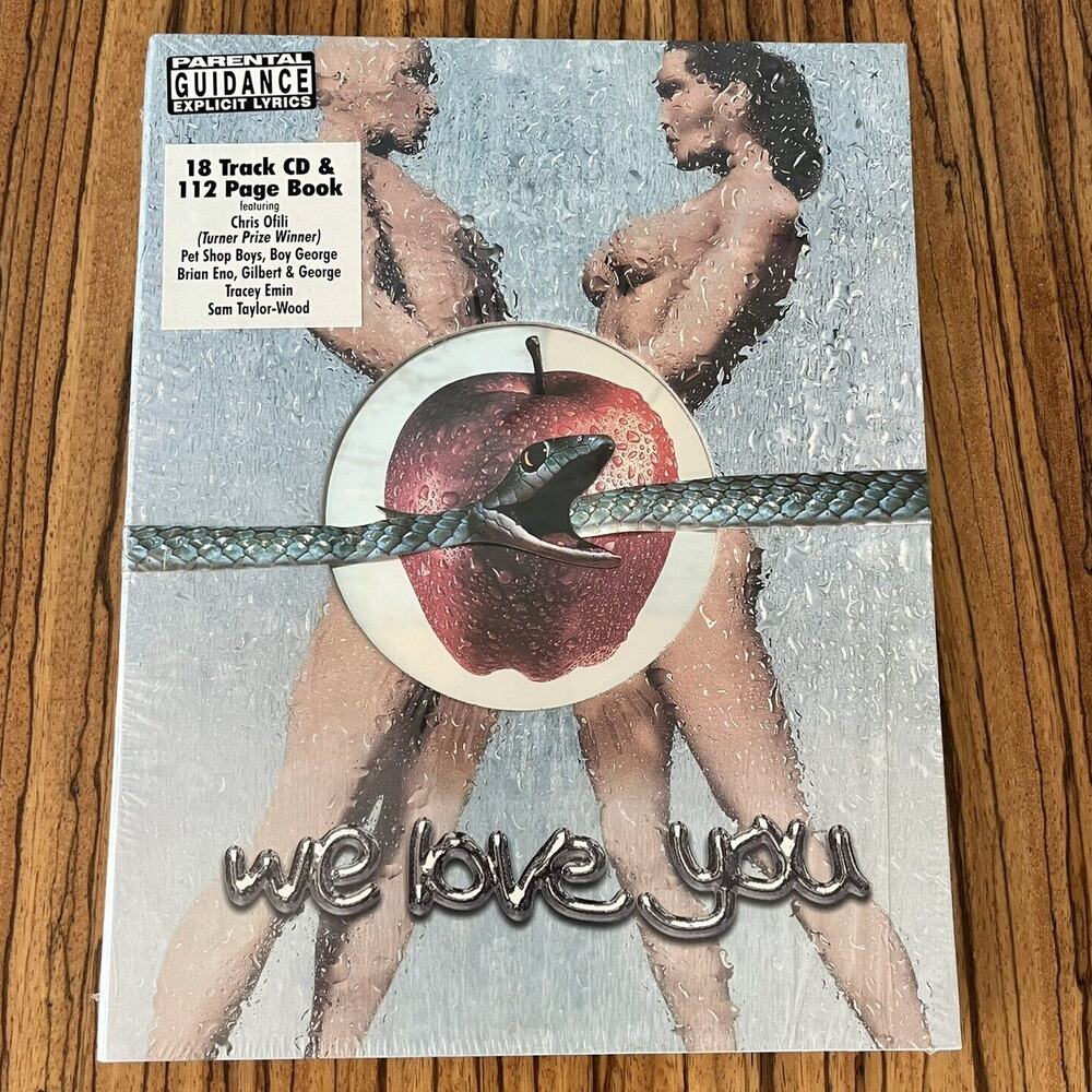 @Mbassadors We Love You Compilation CD w/112 Page Book Hard Case 1998 Sealed
